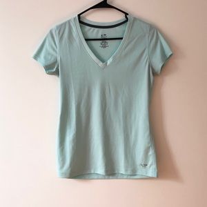Champion C9 Tech T-Shirt Activewear Green Blue Top